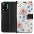 Miniatyrbilde 1 av 3: OnePlus 8T Lommeboketui Romantiske blomster