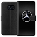 Miniatyrbillede 1 af 3: Samsung Galaxy S7 Tegnebogsetui Mercedes