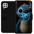 Pikkukuva 1 / 3: Huawei P40 lite Lompakkokotelo Stitch & Napp - vauvateema söp