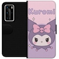 Miniatyrbild 1 av 3: Huawei P40 Pro Plånboksfodral Kuromi Kawaii