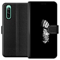 Pikkukuva 1 / 3: Sony Xperia 10 IV Lompakkokotelo Keffiyeh-kuviointi - klassinen palestiinalainen mustavalkoinen shaali, jolla on kulttuurinen merkitys
