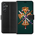 Pikkukuva 1 / 3: Samsung Galaxy A15 5G Lompakkokotelo Pizza