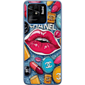 Miniatyrbilde 1 av 3: Xiaomi Redmi 10C Gjennomsiktig deksel Chanel Lips