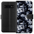 Pikkukuva 1 / 3: Samsung Galaxy S10 Lompakkokotelo Kukat