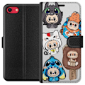 Miniatyrbilde 1 av 3: Apple iPhone 8 Lommeboketui Labubu figure samling - Pop Mart L