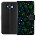 Miniatyrbillede 1 af 3: Samsung Galaxy S8 Tegnebogsetui Minecraft Dungeons Mob