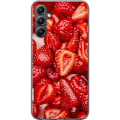 Pikkukuva 1 / 3: Samsung Galaxy A05s Läpinäkyvä kuori Mansikkakuviointi - ma
