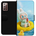 Pikkukuva 1 / 3: Samsung Galaxy Note20 Lompakkokotelo Labubu Stripe Attack - Raidat kohtaavat hirviöt