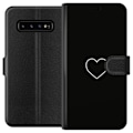 Pikkukuva 1 / 3: Samsung Galaxy S10 Lompakkokotelo Sydän