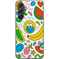 Pikkukuva 1 / 3: Samsung Galaxy S24 FE Läpinäkyvä kuori Perhosverho