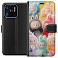 Miniatyrbild 1 av 3: Xiaomi Redmi 10C Plånboksfodral Labubu Sketch Style – Handr