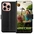 Miniatyrbillede 1 af 3: Apple iPhone 16 Pro Tegnebogsetui A Minecraft Movie