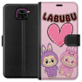 Pikkukuva 1 / 3: Xiaomi Redmi Note 9 Lompakkokotelo Labubu Pink Monster