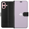 Miniatyrbillede 1 af 3: Apple iPhone 16 Tegnebogsetui Lilla Sky - minimalistisk sky p