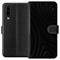 Pikkukuva 1 / 3: Huawei P30 Lompakkokotelo Tummat Aallot