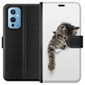 Pikkukuva 1 / 3: OnePlus 9 Lompakkokotelo Kissa