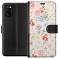 Miniatyrbillede 1 af 3: Samsung Galaxy A41 Tegnebogsetui Blomster