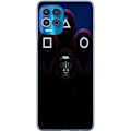 Miniatyrbild 1 av 3: Motorola Edge S Genomskinligt Skal Squid Game Säsong 3 Nya Ikoner Populär Serie TV Motiv Asiatisk Drama Trend Ikoniskt Grafisk Design