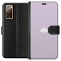 Miniatyrbillede 1 af 3: Samsung Galaxy S20 FE Tegnebogsetui Lilla Sky - minimalistisk sky på lilla baggrund