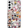 Pikkukuva 1 / 3: Samsung Galaxy S22+ 5G Läpinäkyvä kuori Labubu All-Stars