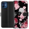 Kompatibelt Plånboksfodral till Apple iPhone 12 mini Floral Bloom