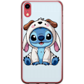 Pikkukuva 1 / 2: Apple iPhone XR Läpinäkyvä kuori Stitch Koirapuku Lilo & Stitch Disney Hauska Design Sininen Avaruusolento Sarjakuva Hahmo Suosittu Lapsille Suosit
