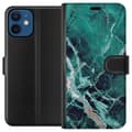 Kompatibelt Plånboksfodral till Apple iPhone 12 mini Marmor