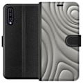 Pikkukuva 1 / 3: Samsung Galaxy A50 Lompakkokotelo Hopea-aallot