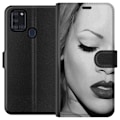 Miniatyrbillede 1 af 3: Samsung Galaxy A21s Tegnebogsetui Rihanna – Aesthetic Edit 2