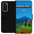 Miniatyrbillede 1 af 3: Huawei P40 Tegnebogsetui Minecraft Key Art