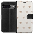 Pikkukuva 1 / 3: Google Pixel 9 Pro Lompakkokotelo Teddy-tausta - söpöt teddy