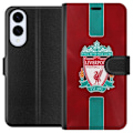 Miniatyrbillede 1 af 3: Samsung Galaxy S25 Edge Tegnebogsetui Liverpool FC - Klassisk Fodboldstolthed i Rødt
