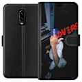 Miniatyrbillede 1 af 3: OnePlus 6T Tegnebogsetui Kærlighed Mystik Design Romantisk Motiv Populært Grafisk Mønster Mode Stil