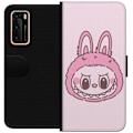 Miniatyrbillede 1 af 3: Huawei P40 Tegnebogsetui Labubu Dyrekreds Bunny Udgave