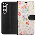 Miniatyrbillede 1 af 3: Samsung Galaxy S23 Tegnebogsetui Blomster