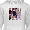 Miniatyrbillede 1 af 3: Hoodie til Voksen | Behagelig Hættetrøje Taylor Swift grå XL