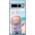 Miniatyrbilde 1 av 3: Google Pixel 7 Pro Gjennomsiktig deksel Labubu Pink Stemning
