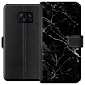 Miniatyrbillede 1 af 3: Samsung Galaxy S7 Tegnebogsetui Marmor