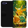 Miniatyrbillede 1 af 3: Honor 10 Tegnebogsetui Pixelmonster spillestil - farverig design til retro-elskende gamere