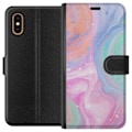 Miniatyrbilde 1 av 3: Apple iPhone XS Max Lommeboketui Pastellmarmor