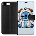Pikkukuva 1 / 3: Apple iPhone 7 Plus Lompakkokotelo Stitch Koirapuku Lilo & Stitch Disney Hauska Design Sininen Avaruusolento Sarjakuva Hahmo Suosittu Lapsille Suositt