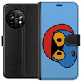Miniatyrbillede 1 af 3: OnePlus 11 Tegnebogsetui Bold Bot Head