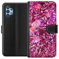 Kompatibelt Plånboksfodral till Samsung Galaxy A32 5G Glitter