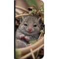 Miniatyrbillede 3 af 3: Nokia G20 Tegnebogsetui Rotte Smilende Dyremotiv By Motiv Urban Grafisk Design Populært Sjovt Motiv Kunstart Stil