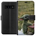 Miniatyrbillede 1 af 3: Samsung Galaxy S10 Tegnebogsetui Yoda