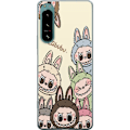 Pikkukuva 1 / 3: Sony Xperia 5 IV Läpinäkyvä kuori Labubu Pastel Collection