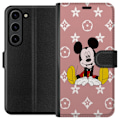 Miniatyrbillede 1 af 3: Samsung Galaxy S24 Tegnebogsetui Mickey Mouse