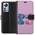 Kompatibelt Lommeboketui til Xiaomi 12 Pro Lilo og Stitch