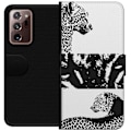 Pikkukuva 1 / 3: Samsung Galaxy Note20 Ultra Lompakkokotelo Leopard Faces