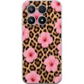 Kompatibel Mobilcover til Xiaomi 17 Brun blomsterleopard brun